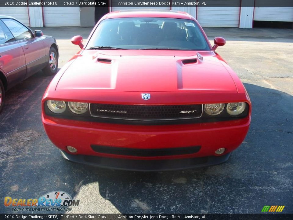 2010 Dodge Challenger SRT8 TorRed / Dark Slate Gray Photo #7