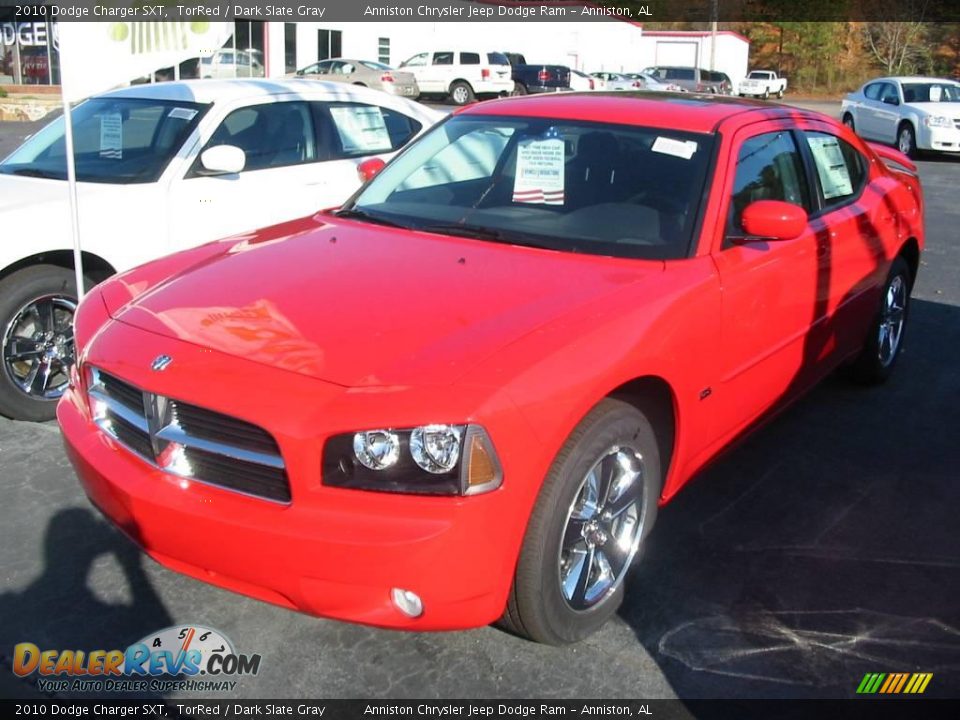 2010 Dodge Charger SXT TorRed / Dark Slate Gray Photo #1