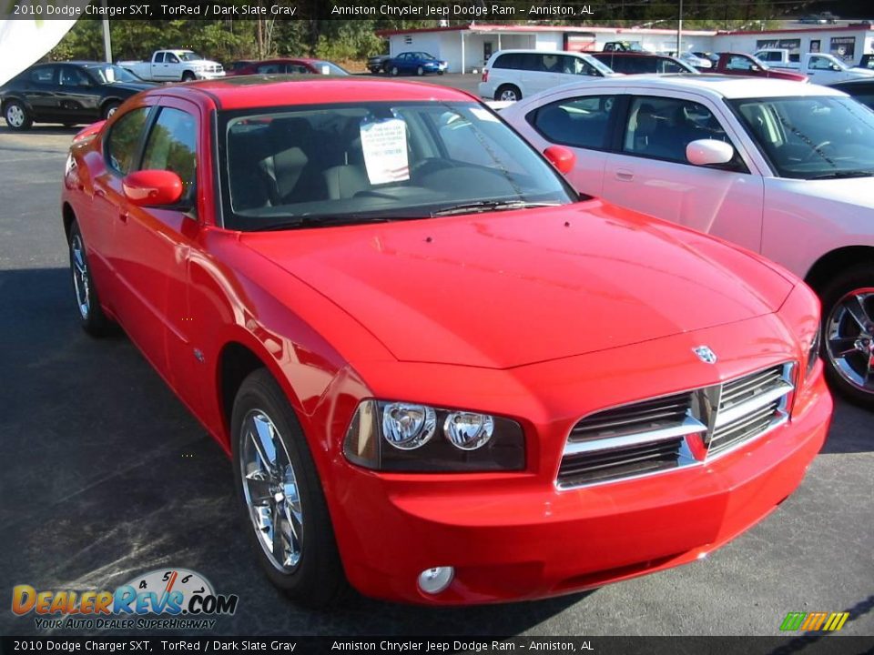 2010 Dodge Charger SXT TorRed / Dark Slate Gray Photo #2