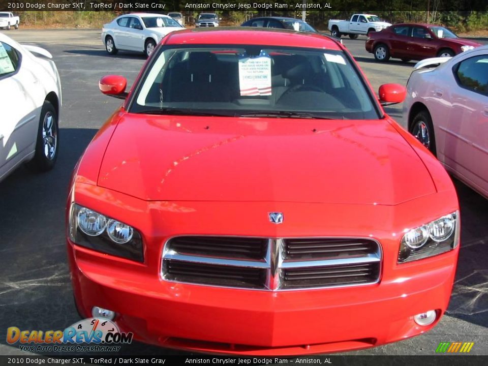 2010 Dodge Charger SXT TorRed / Dark Slate Gray Photo #3