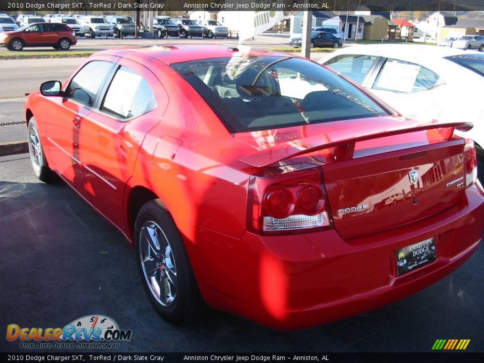 2010 Dodge Charger SXT TorRed / Dark Slate Gray Photo #4