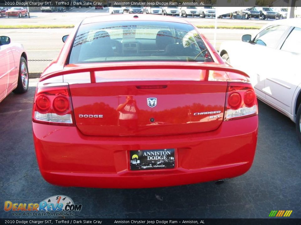 2010 Dodge Charger SXT TorRed / Dark Slate Gray Photo #6