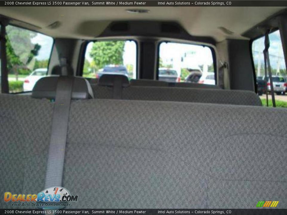 2008 Chevrolet Express LS 3500 Passenger Van Summit White / Medium Pewter Photo #8