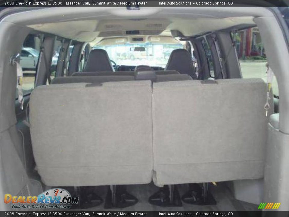 2008 Chevrolet Express LS 3500 Passenger Van Summit White / Medium Pewter Photo #9
