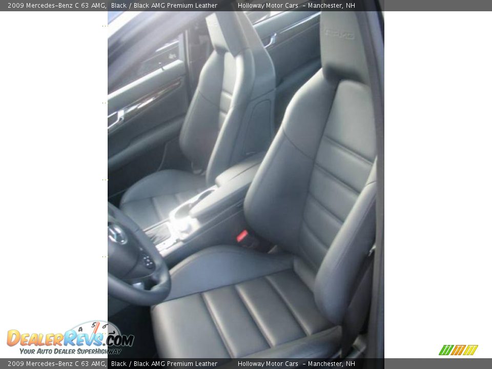 2009 Mercedes-Benz C 63 AMG Black / Black AMG Premium Leather Photo #5