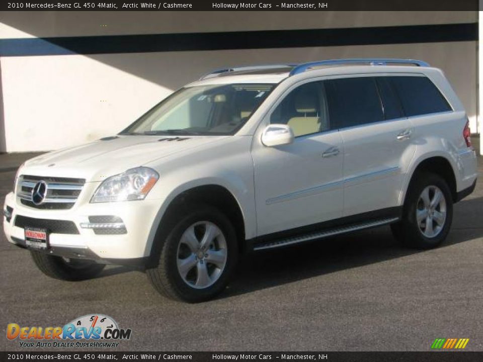 2010 Mercedes-Benz GL 450 4Matic Arctic White / Cashmere Photo #1