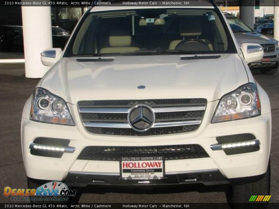 2010 Mercedes-Benz GL 450 4Matic Arctic White / Cashmere Photo #2