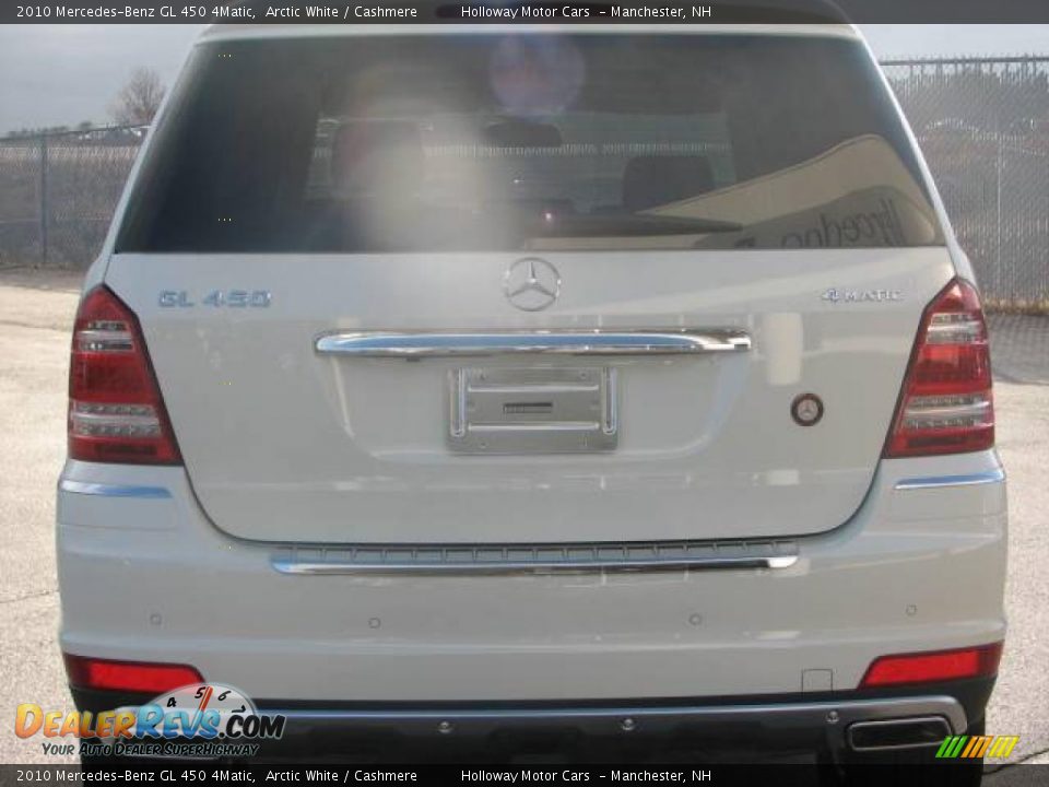 2010 Mercedes-Benz GL 450 4Matic Arctic White / Cashmere Photo #3