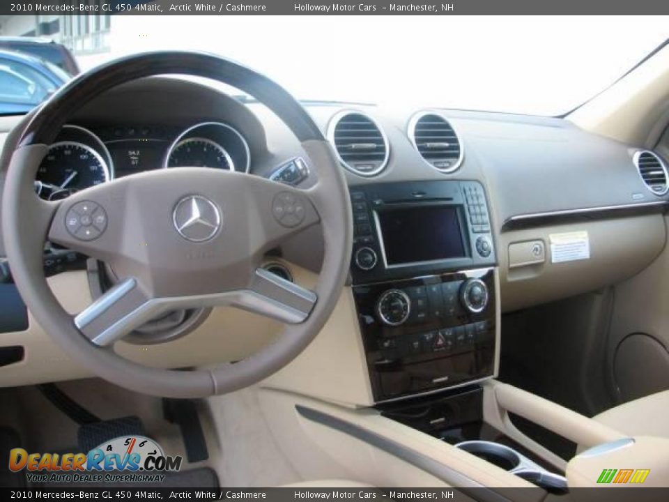 2010 Mercedes-Benz GL 450 4Matic Arctic White / Cashmere Photo #5