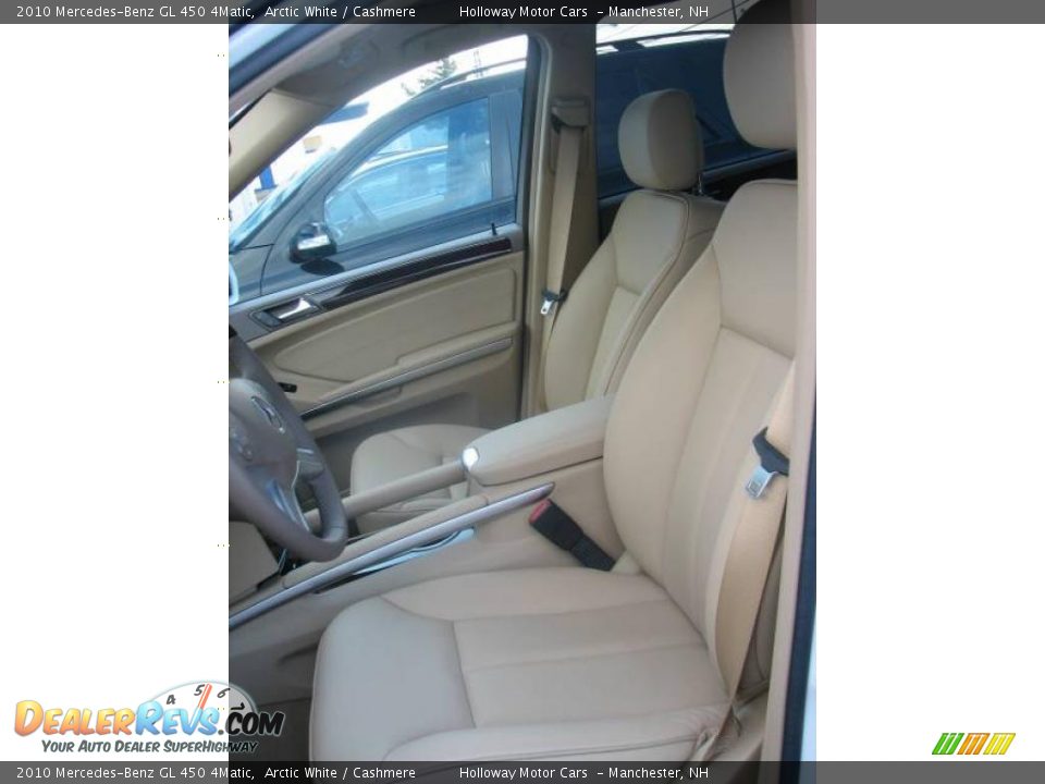 2010 Mercedes-Benz GL 450 4Matic Arctic White / Cashmere Photo #7