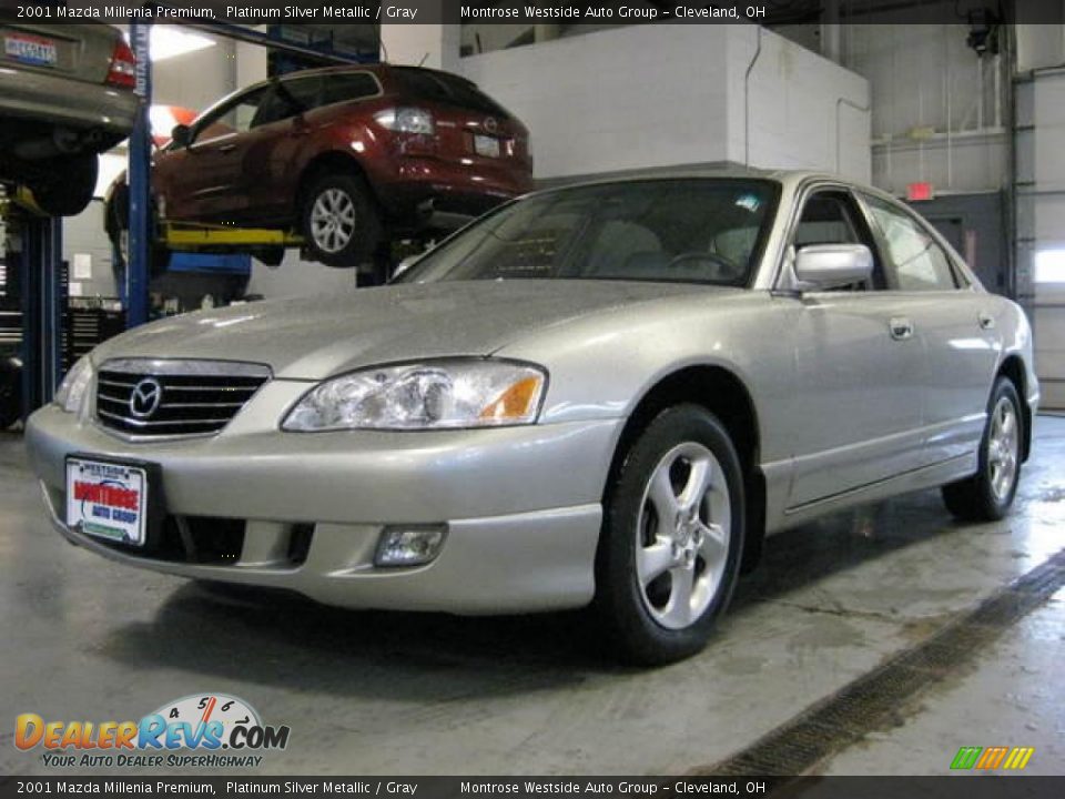 2001 Mazda Millenia Premium Platinum Silver Metallic / Gray Photo #1