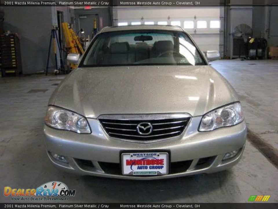 2001 Mazda Millenia Premium Platinum Silver Metallic / Gray Photo #4
