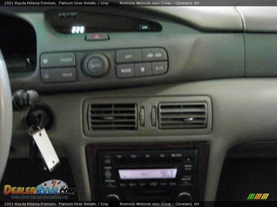 2001 Mazda Millenia Premium Platinum Silver Metallic / Gray Photo #15