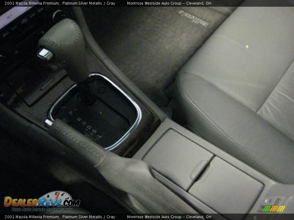 2001 Mazda Millenia Premium Platinum Silver Metallic / Gray Photo #18