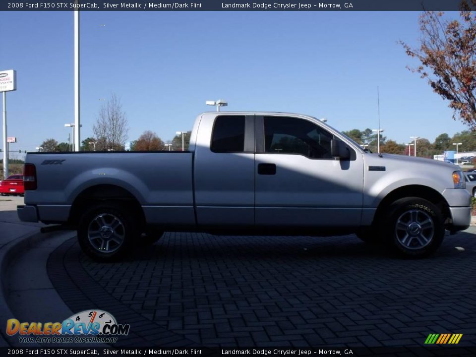 2008 Ford F150 STX SuperCab Silver Metallic / Medium/Dark Flint Photo #6