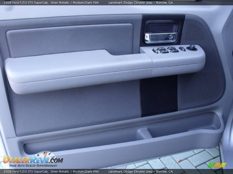 2008 Ford F150 STX SuperCab Silver Metallic / Medium/Dark Flint Photo #12