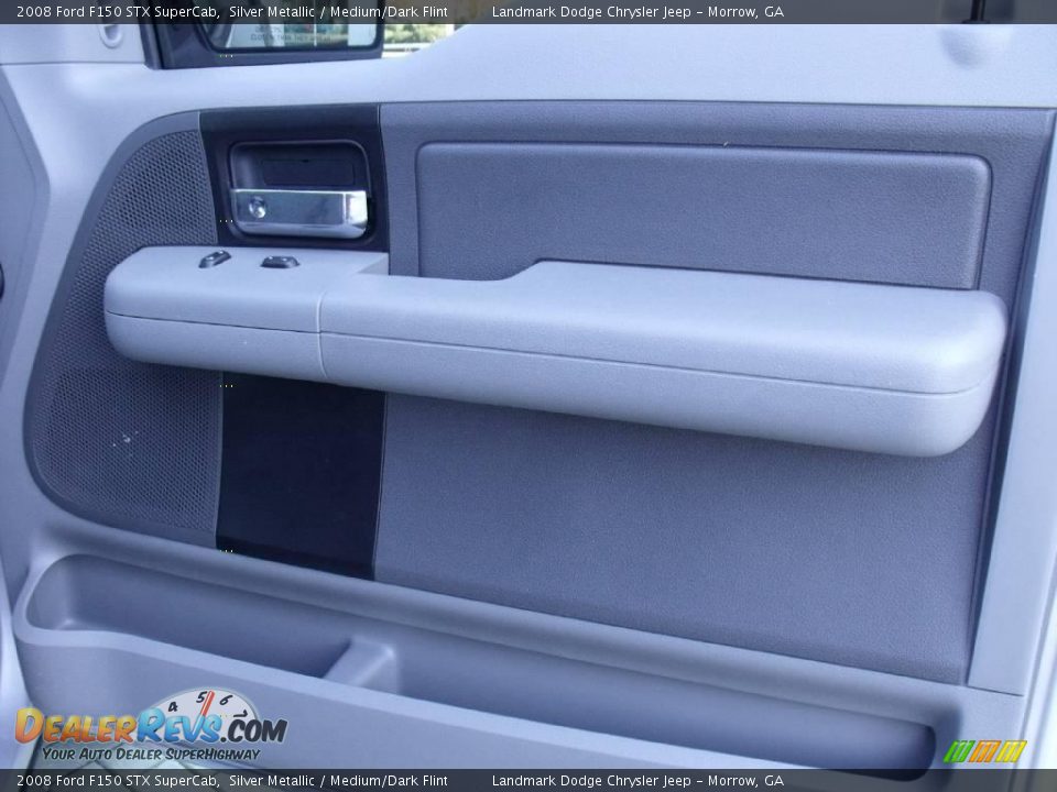 2008 Ford F150 STX SuperCab Silver Metallic / Medium/Dark Flint Photo #18