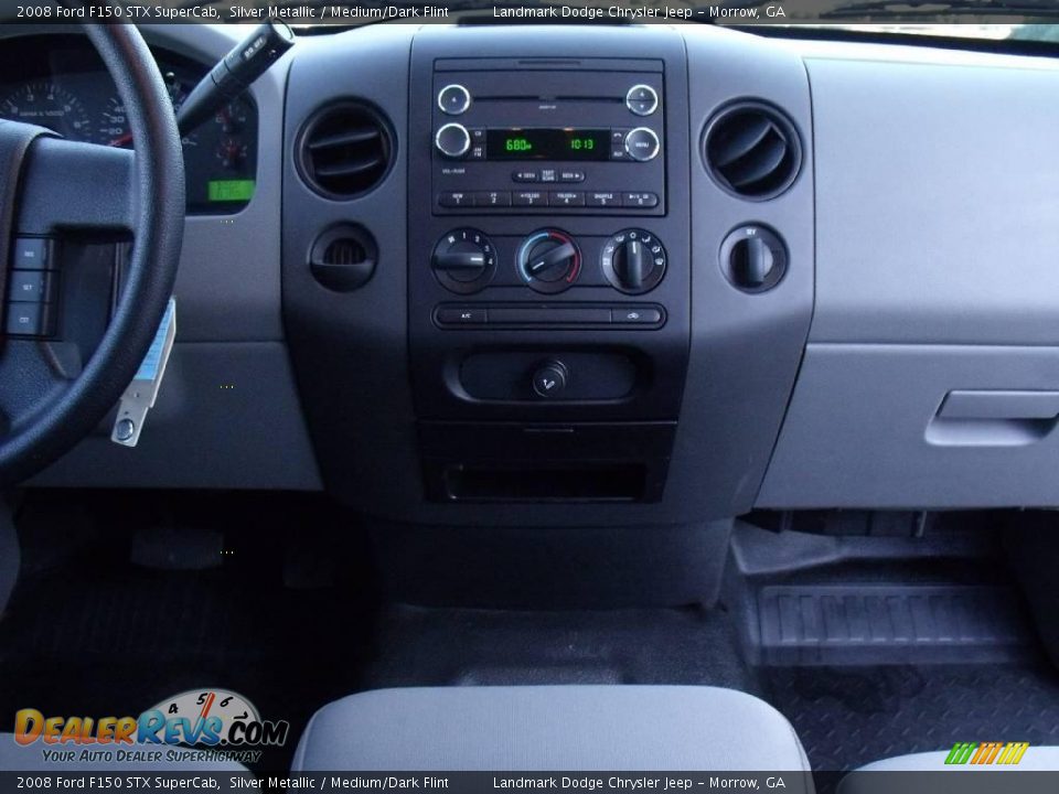 2008 Ford F150 STX SuperCab Silver Metallic / Medium/Dark Flint Photo #21