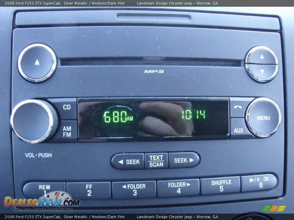 2008 Ford F150 STX SuperCab Silver Metallic / Medium/Dark Flint Photo #24