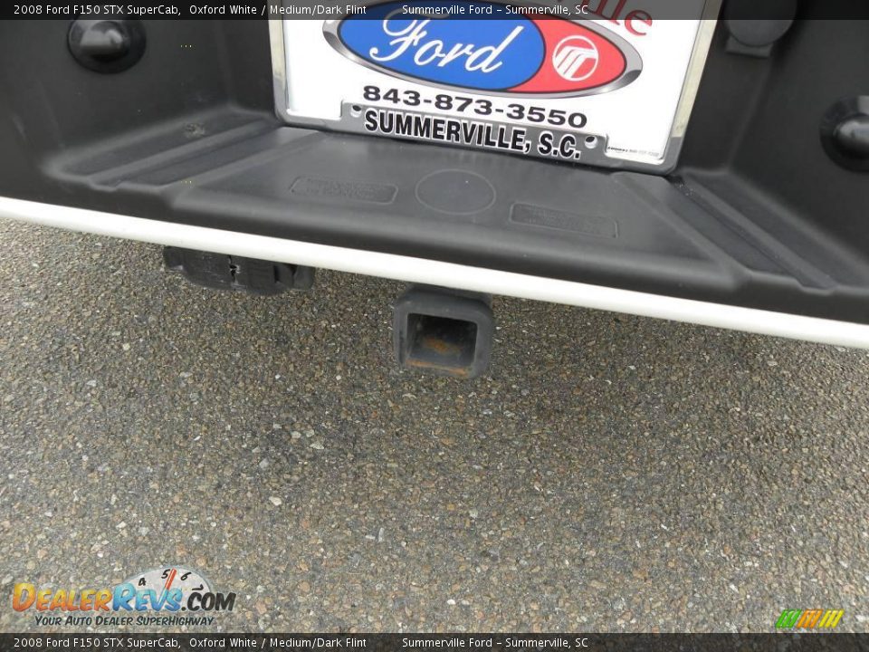 2008 Ford F150 STX SuperCab Oxford White / Medium/Dark Flint Photo #14