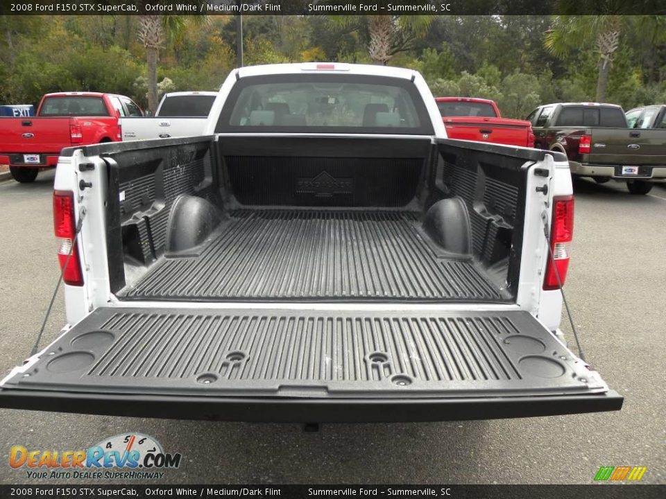 2008 Ford F150 STX SuperCab Oxford White / Medium/Dark Flint Photo #15