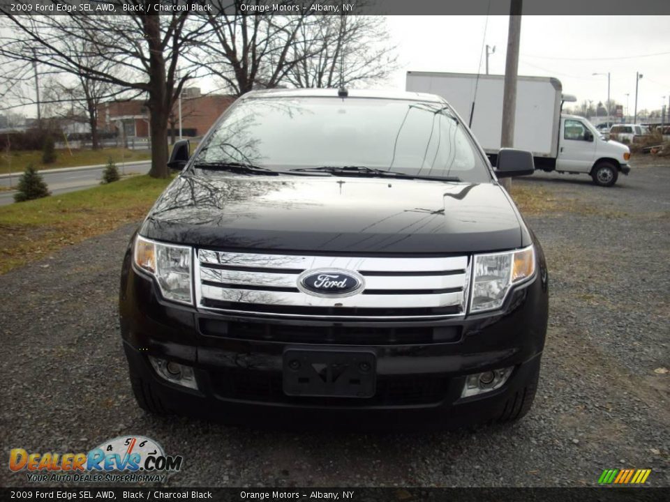 2009 Ford Edge SEL AWD Black / Charcoal Black Photo #3