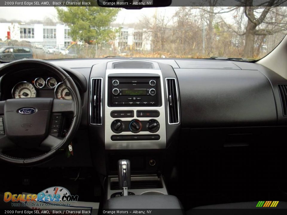 2009 Ford Edge SEL AWD Black / Charcoal Black Photo #7