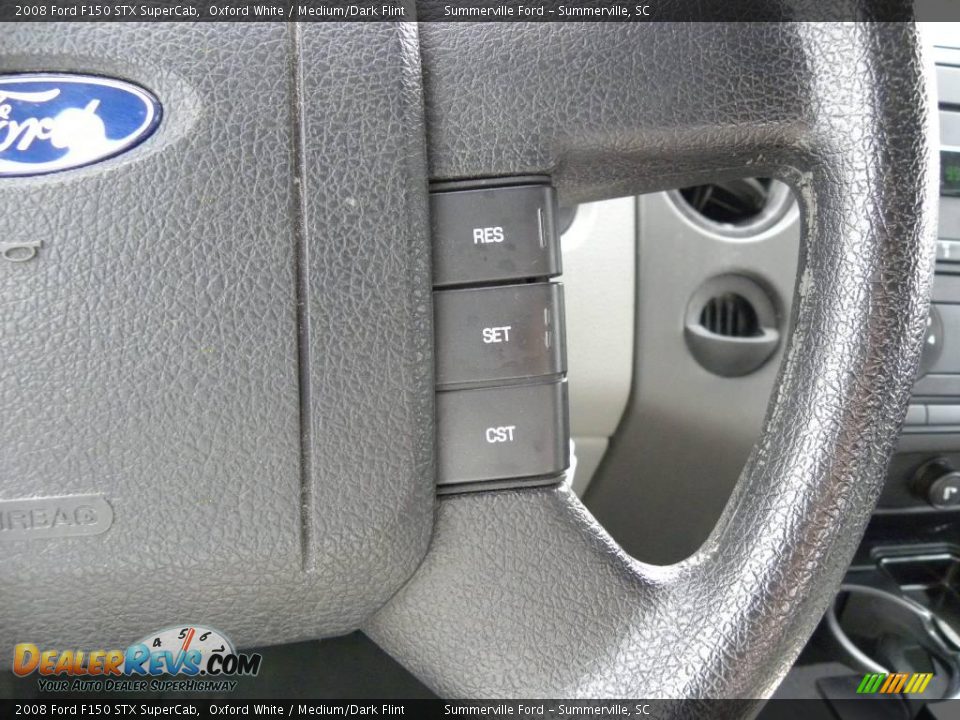 2008 Ford F150 STX SuperCab Oxford White / Medium/Dark Flint Photo #21