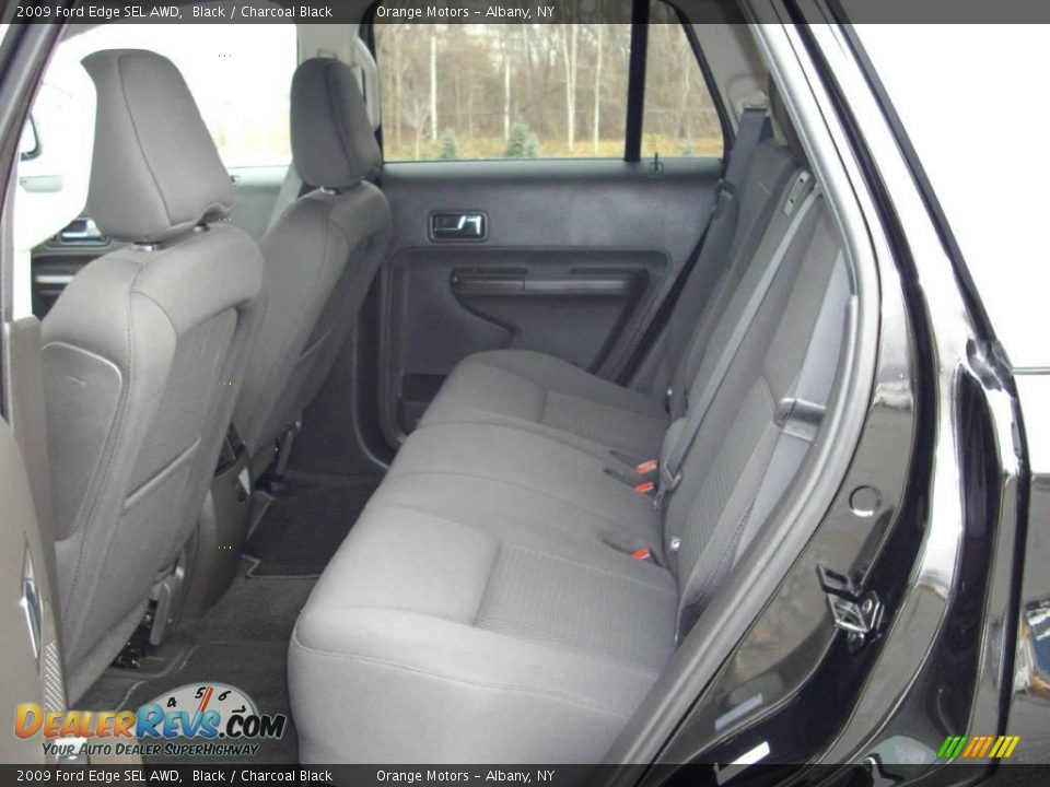 2009 Ford Edge SEL AWD Black / Charcoal Black Photo #10