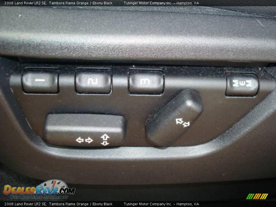 2008 Land Rover LR2 SE Tambora Flame Orange / Ebony Black Photo #12