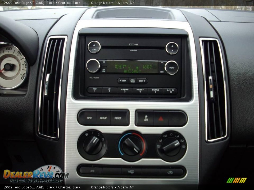 2009 Ford Edge SEL AWD Black / Charcoal Black Photo #13