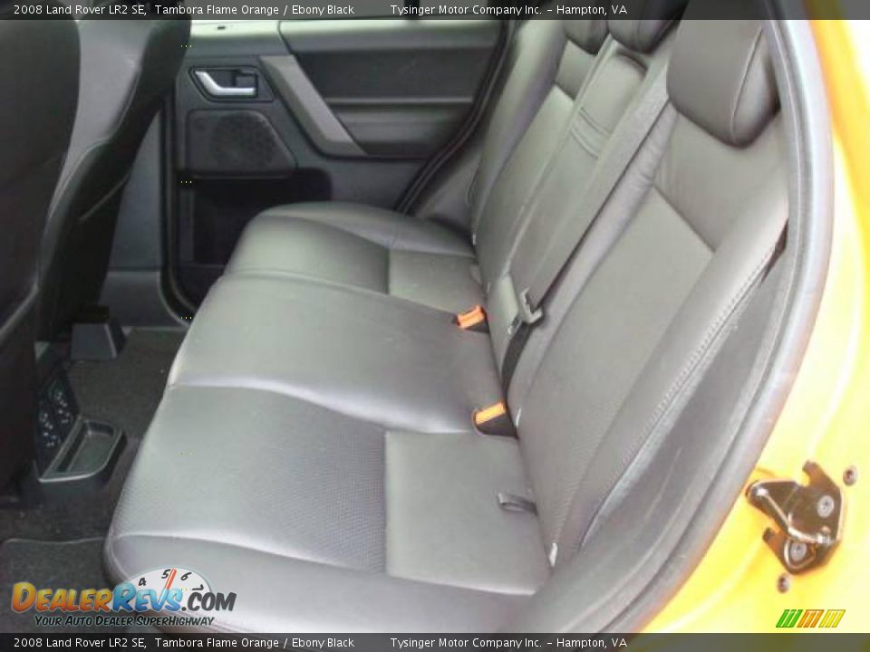 2008 Land Rover LR2 SE Tambora Flame Orange / Ebony Black Photo #15