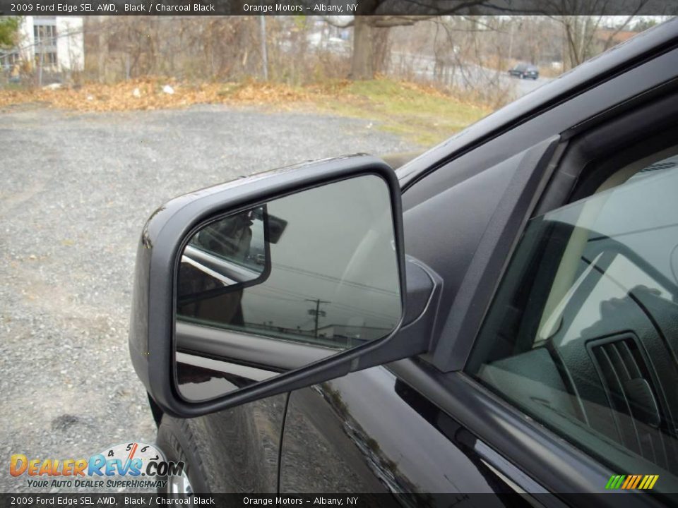 2009 Ford Edge SEL AWD Black / Charcoal Black Photo #18