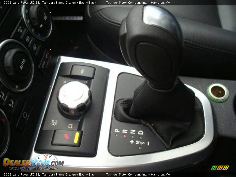 2008 Land Rover LR2 SE Tambora Flame Orange / Ebony Black Photo #22