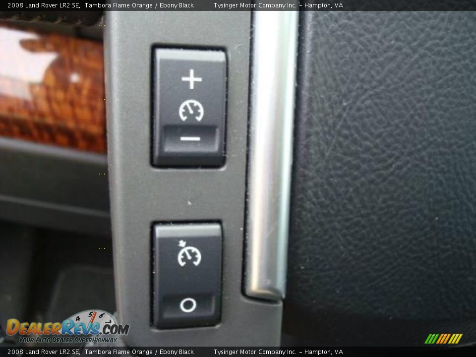 2008 Land Rover LR2 SE Tambora Flame Orange / Ebony Black Photo #24