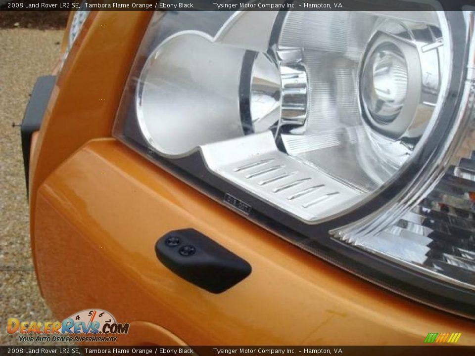 2008 Land Rover LR2 SE Tambora Flame Orange / Ebony Black Photo #28