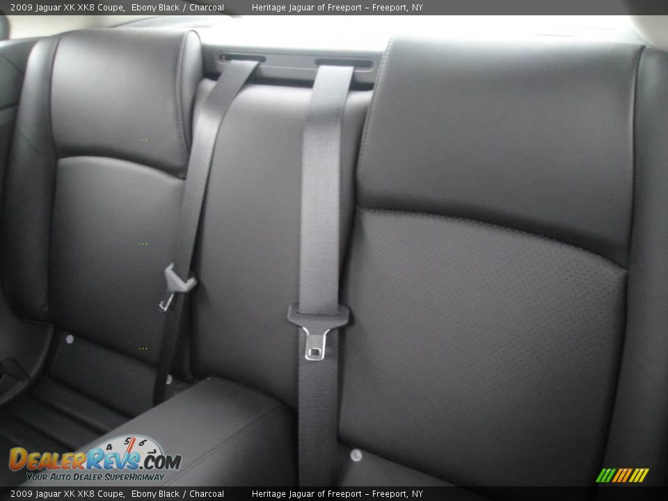 2009 Jaguar XK XK8 Coupe Ebony Black / Charcoal Photo #18