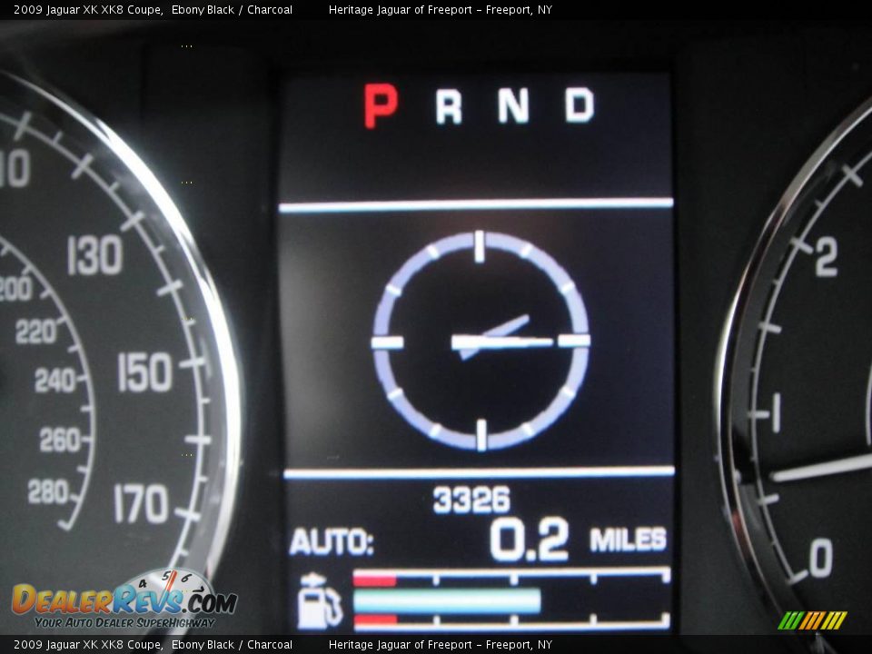 2009 Jaguar XK XK8 Coupe Ebony Black / Charcoal Photo #25