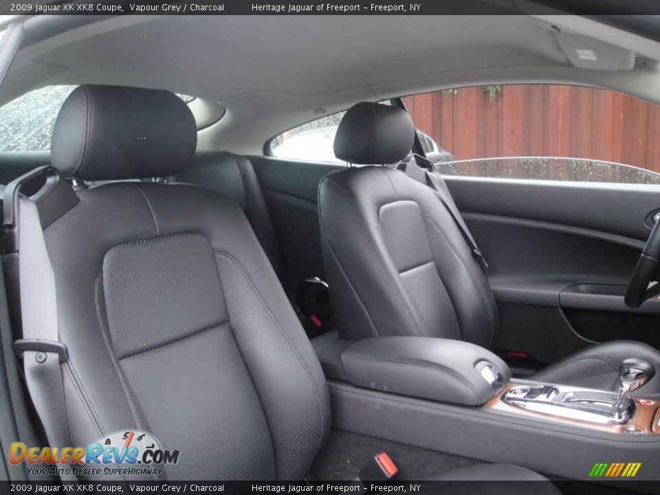 2009 Jaguar XK XK8 Coupe Vapour Grey / Charcoal Photo #20