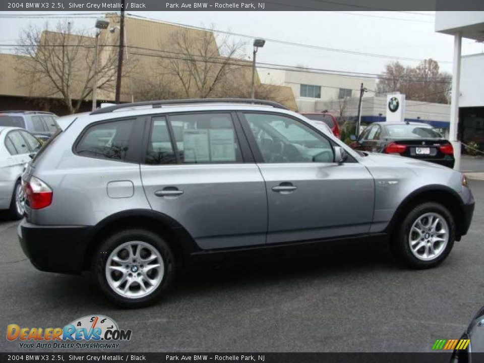 2004 BMW X3 2.5i Silver Grey Metallic / Black Photo #1