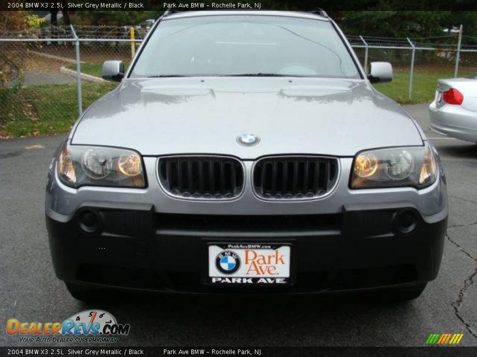 2004 BMW X3 2.5i Silver Grey Metallic / Black Photo #3