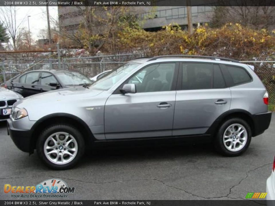 2004 BMW X3 2.5i Silver Grey Metallic / Black Photo #5