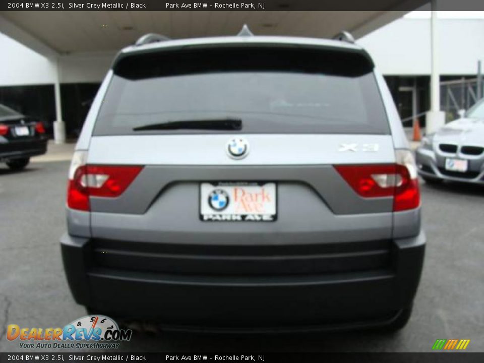 2004 BMW X3 2.5i Silver Grey Metallic / Black Photo #7