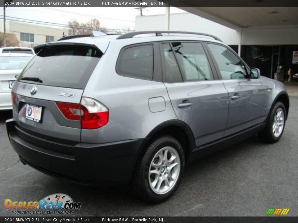 2004 BMW X3 2.5i Silver Grey Metallic / Black Photo #8