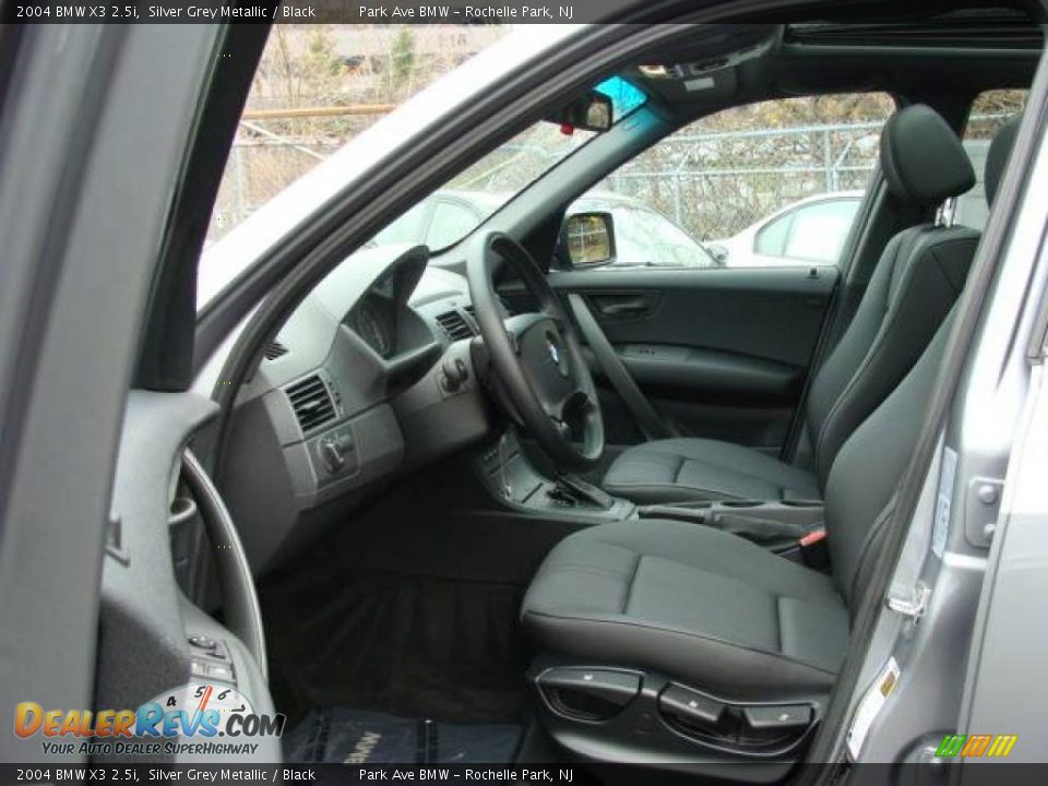 2004 BMW X3 2.5i Silver Grey Metallic / Black Photo #10
