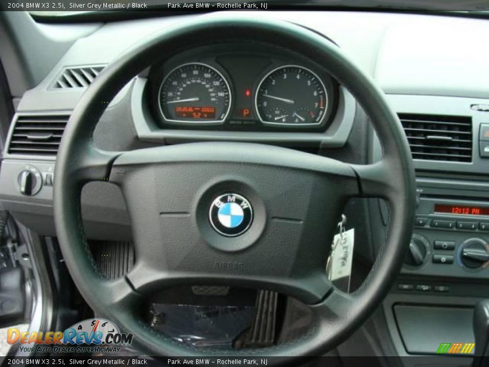 2004 BMW X3 2.5i Silver Grey Metallic / Black Photo #13