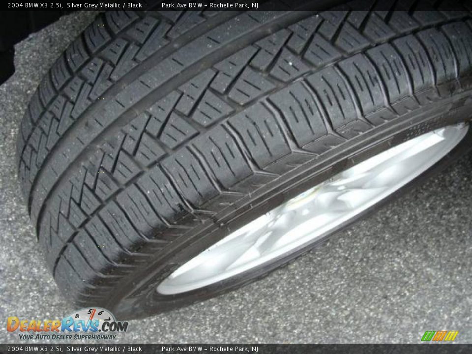 2004 BMW X3 2.5i Silver Grey Metallic / Black Photo #24