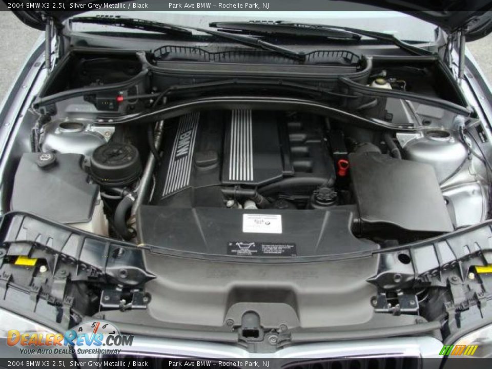 2004 BMW X3 2.5i Silver Grey Metallic / Black Photo #25