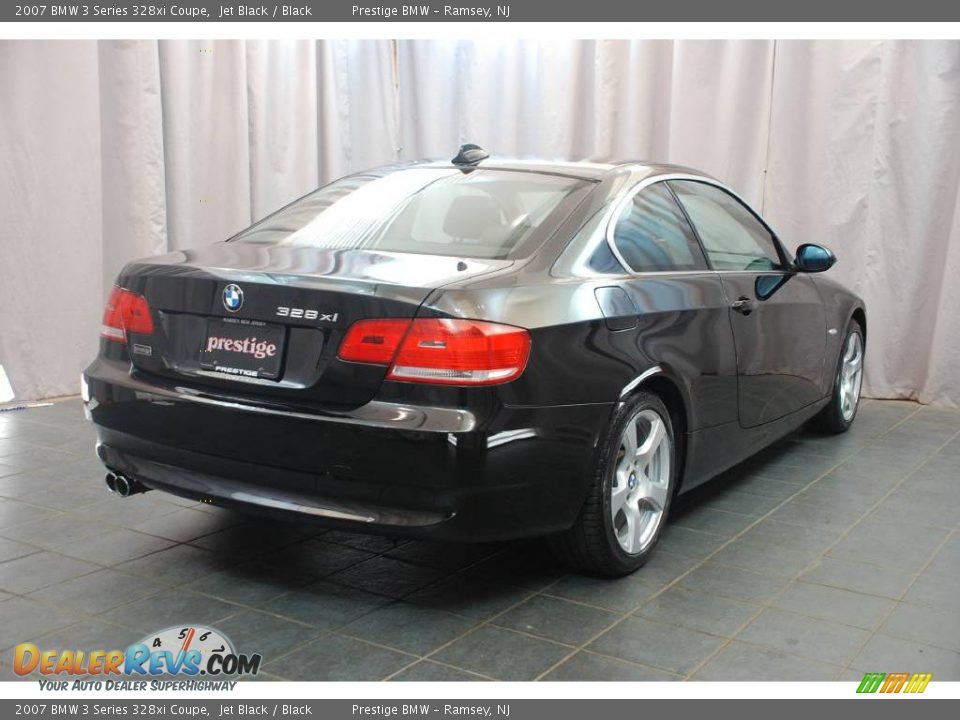 2007 BMW 3 Series 328xi Coupe Jet Black / Black Photo #2