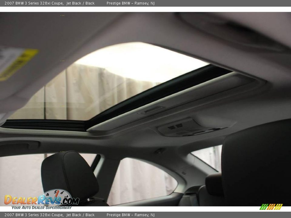 2007 BMW 3 Series 328xi Coupe Jet Black / Black Photo #5